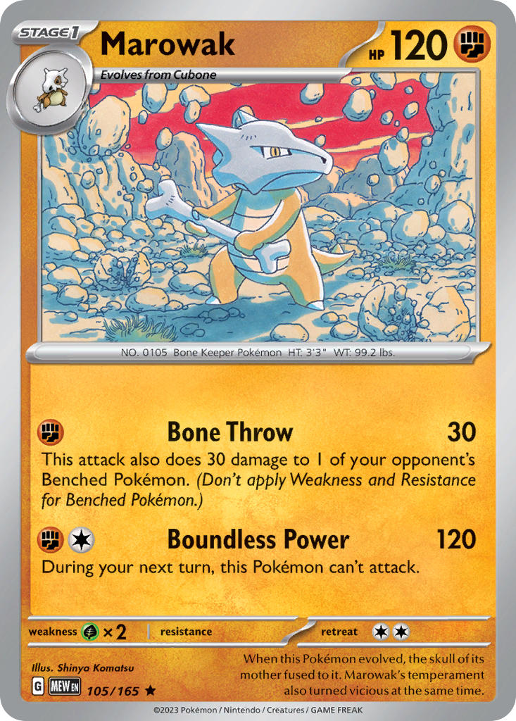 Marowak 105/165