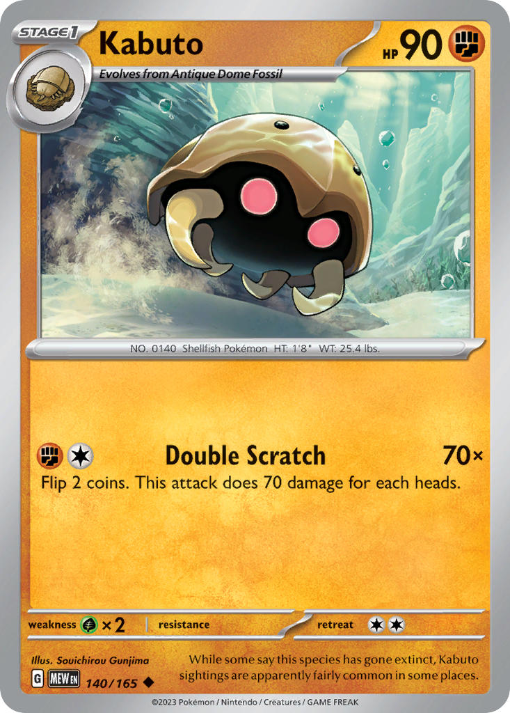 Kabuto 140/165 Reverse holo