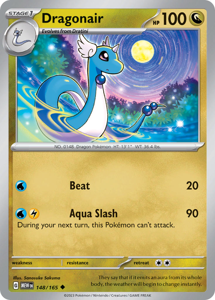 Dragonair 148/165