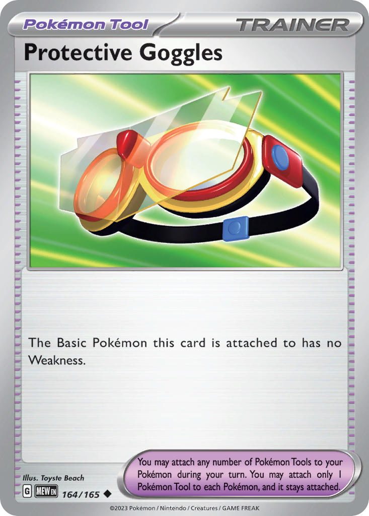 Protective Goggles 164/165 Reverse holo