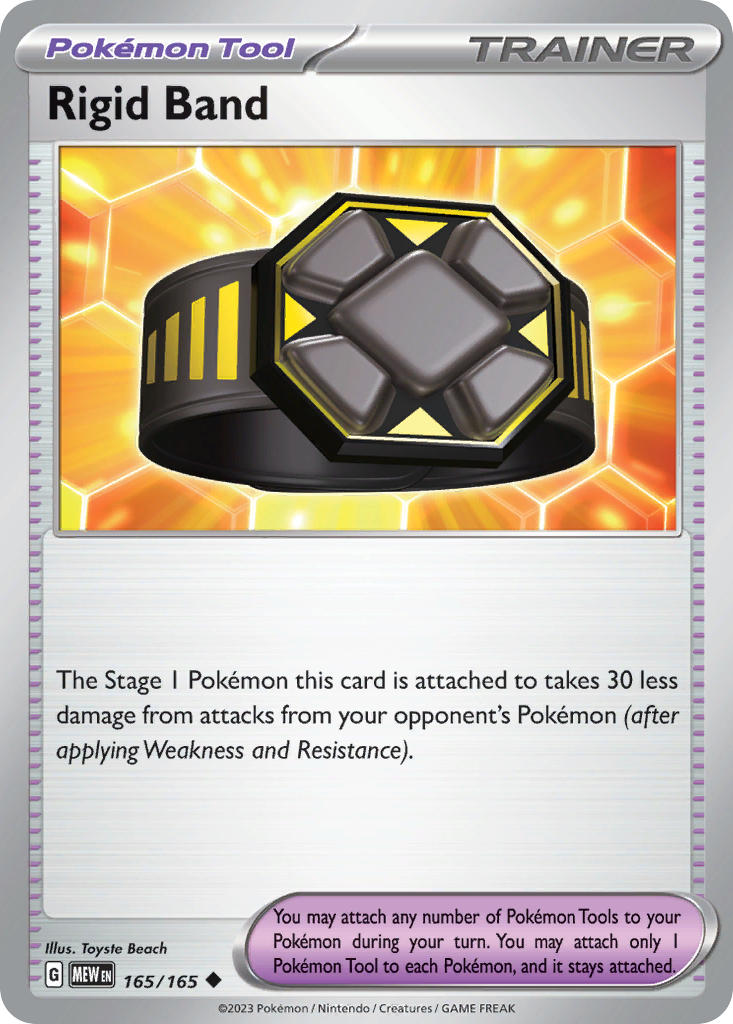 Rigid Band 165/165 Reverse holo