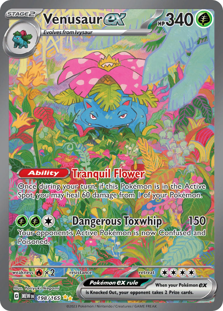 Venusaurex 198/165