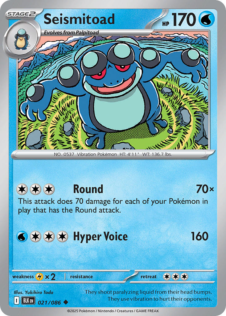 Seismitoad 21/086