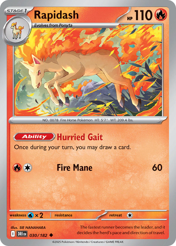 Rapidash 30/182