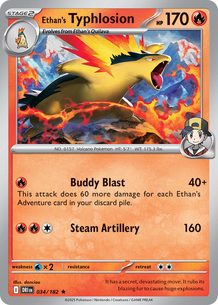 Ethan's Typhlosion 34/182