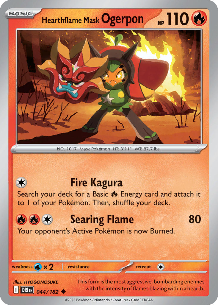 Hearthflame Mask Ogerpon 44/182