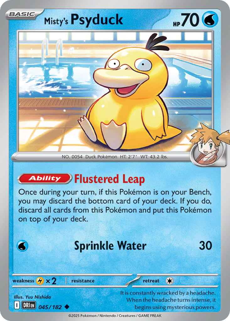 Misty's Psyduck 45/182