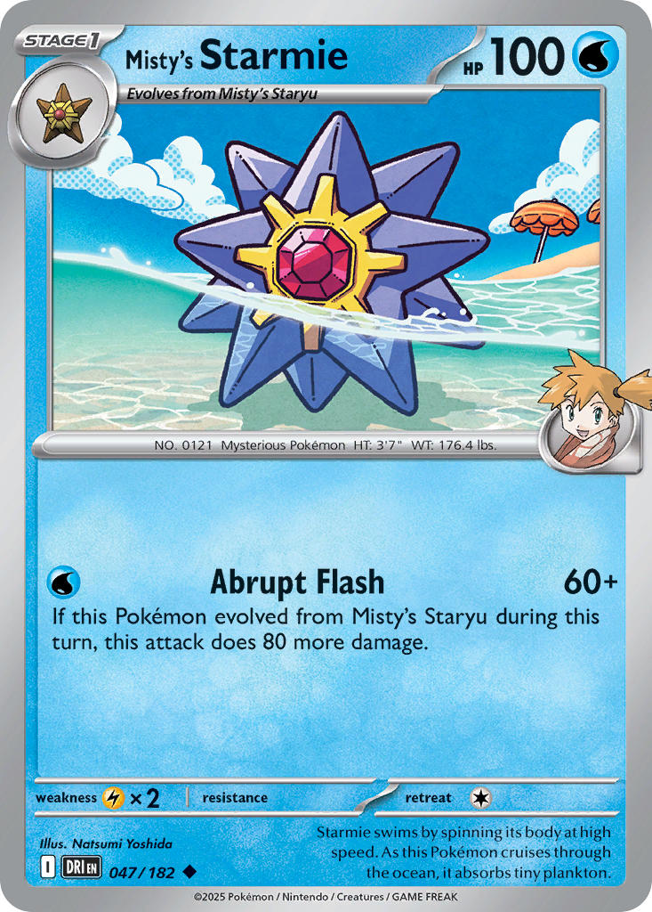Misty's Starmie 47/182