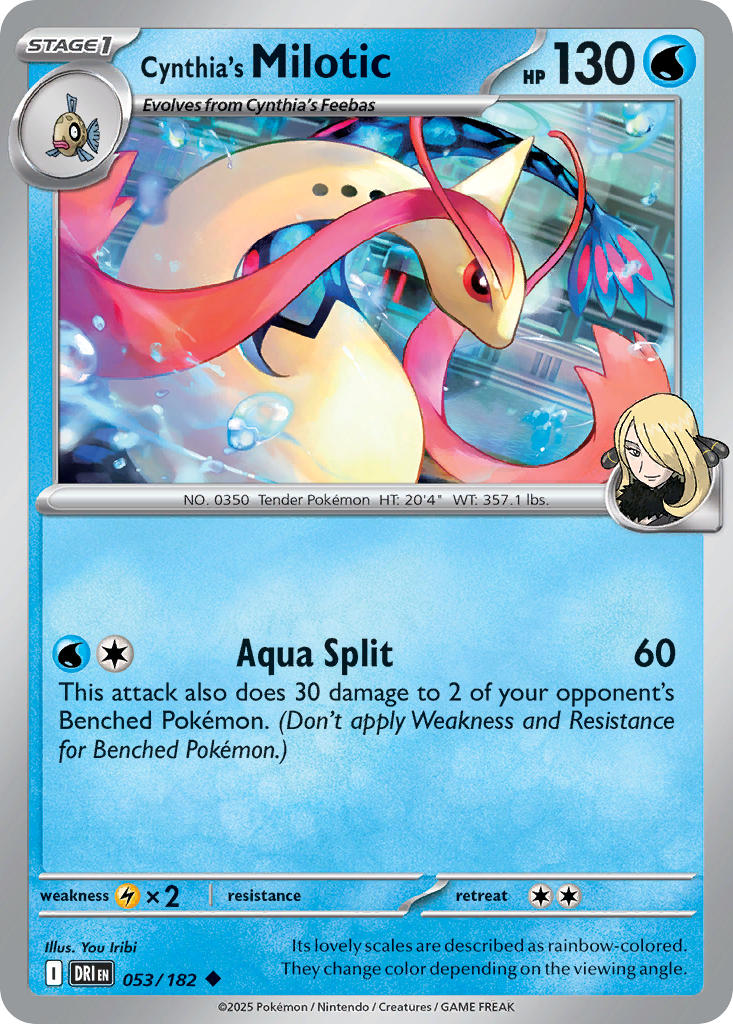 Cynthia's Milotic 53/182