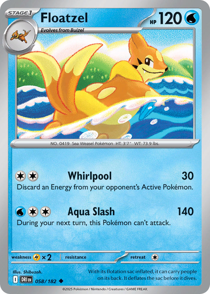 Floatzel 58/182