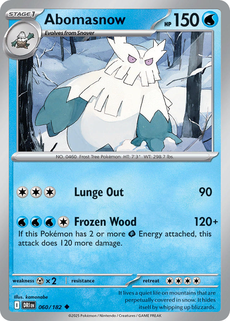 Abomasnow 60/182
