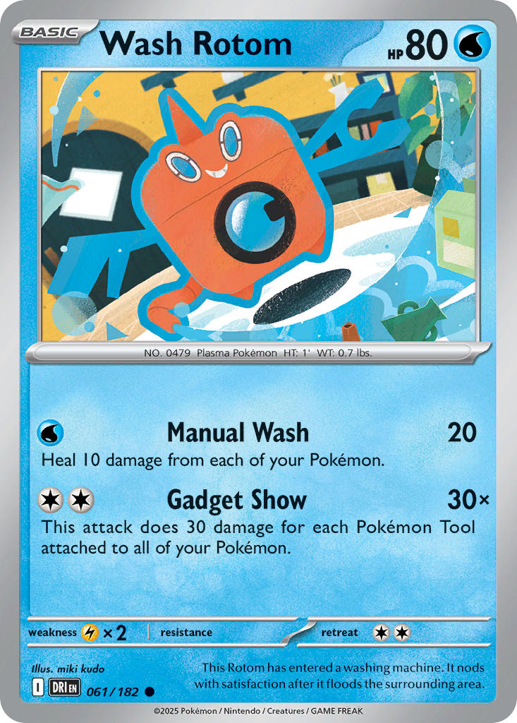 Wash Rotom 61/182