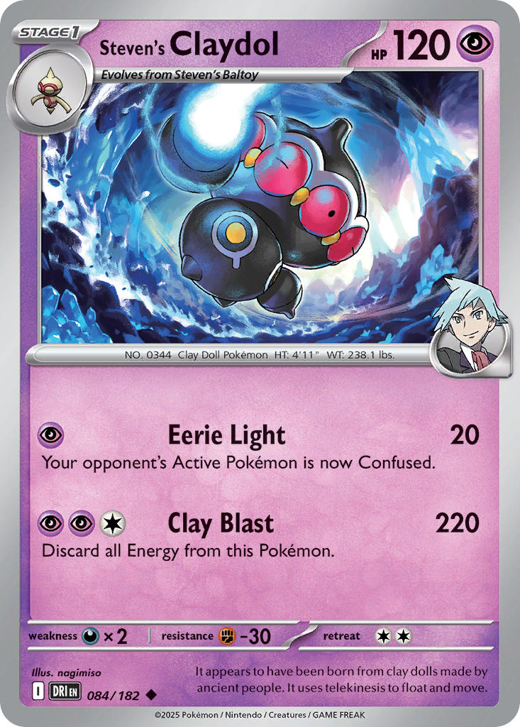 Steven's Claydol 84/182