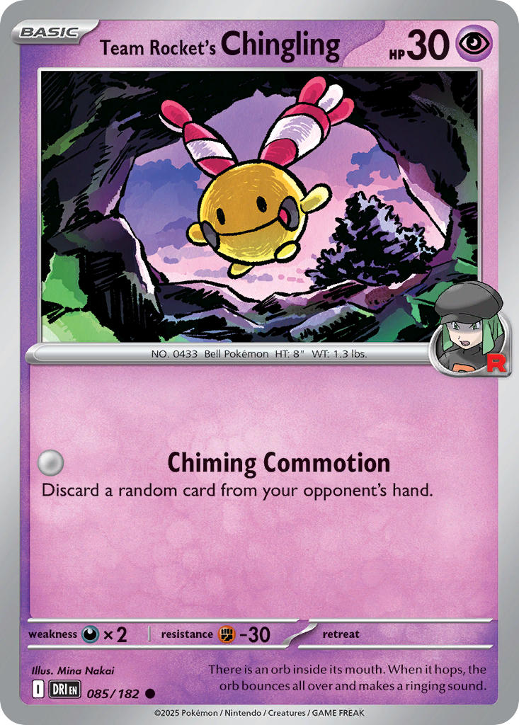 Team Rocket's Chingling 85/182