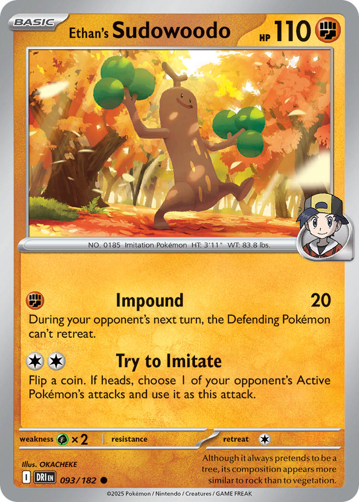 Ethan's Sudowoodo 93/182