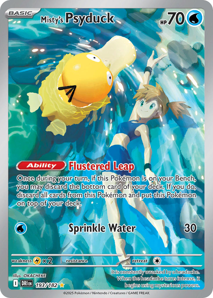 Misty's Psyduck Water 193/182