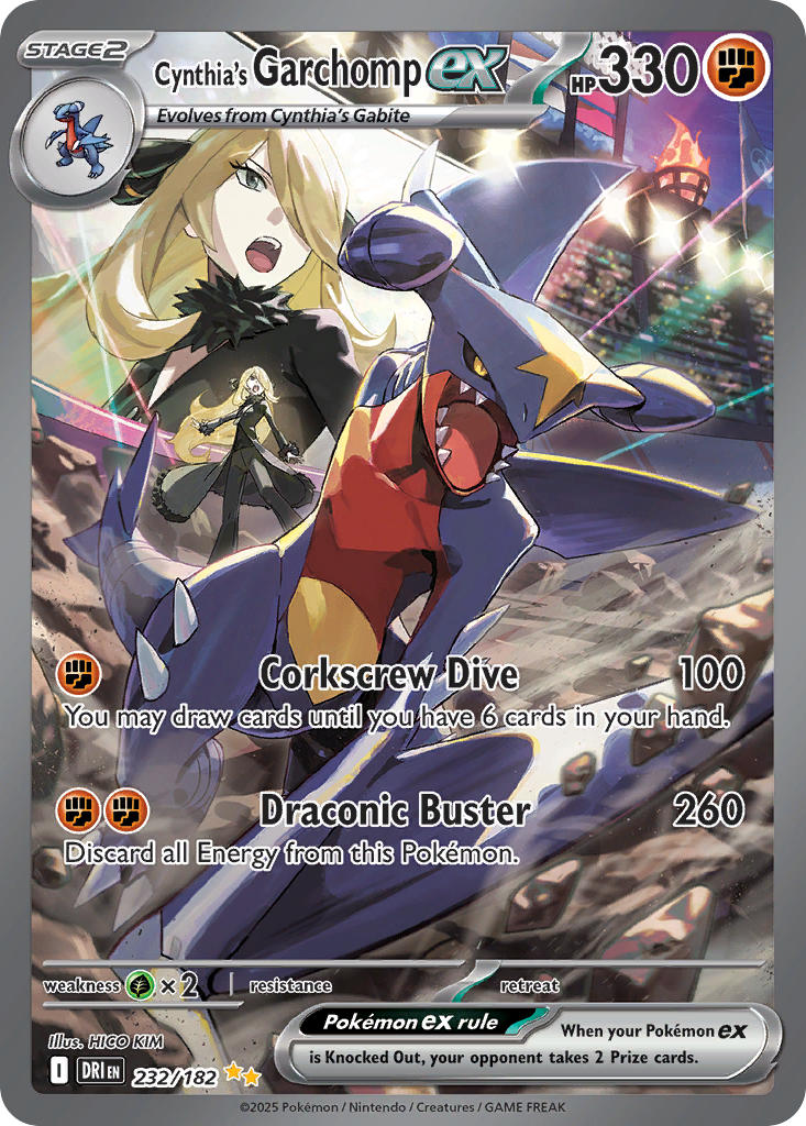 Cynthia's Garchompex 232/182