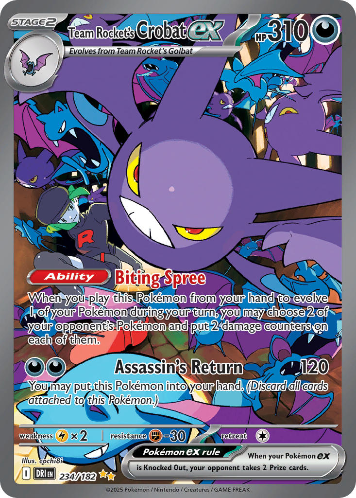 Team Rocket's Crobatex 234/182