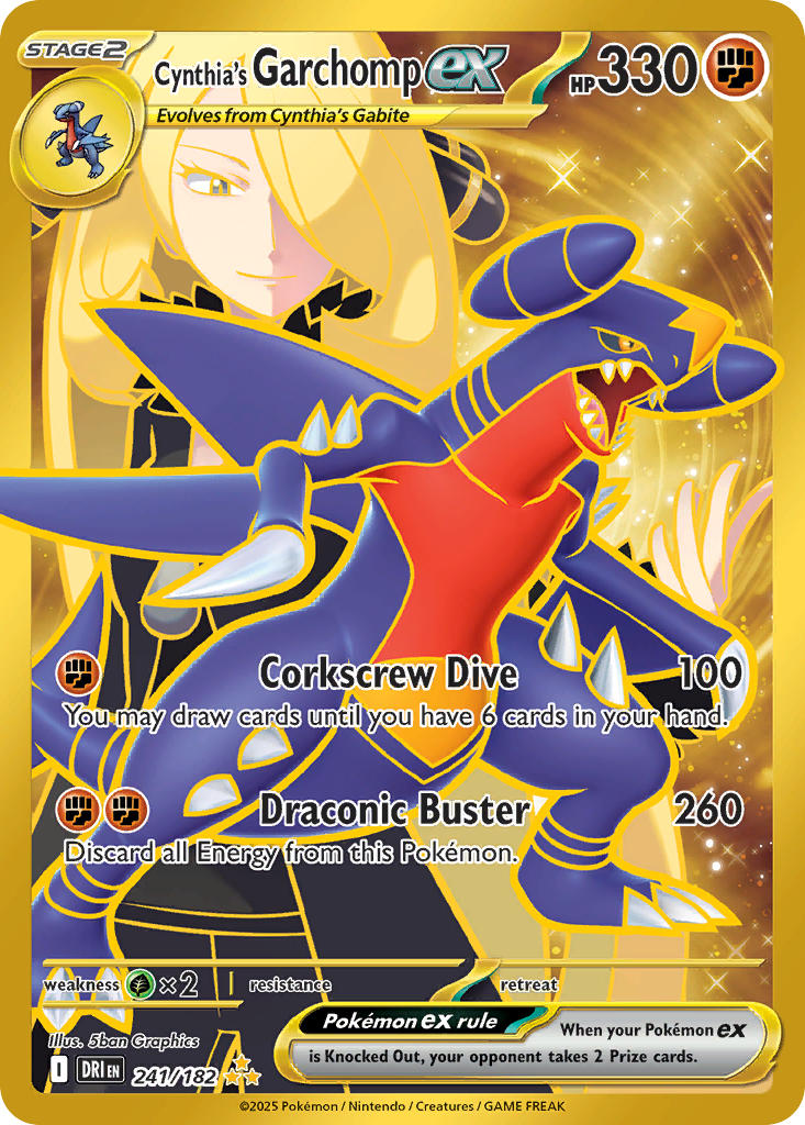 Cynthia's Garchompex 241/182