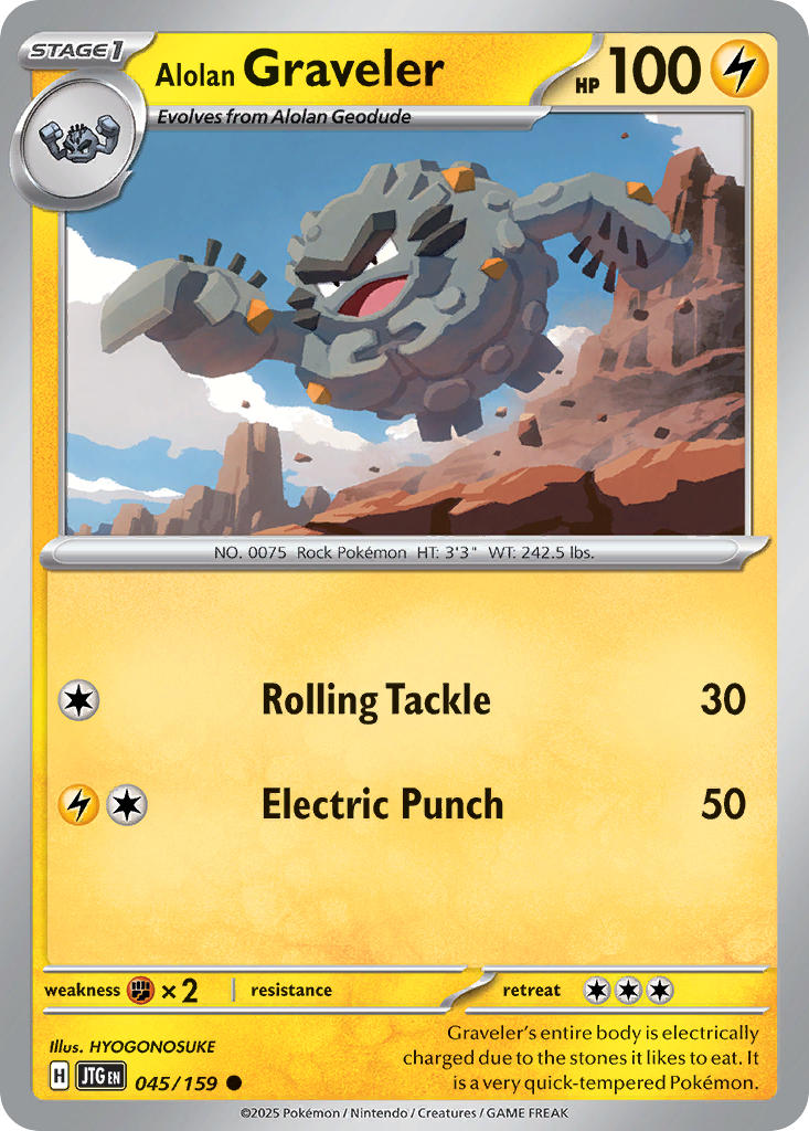 Alolan Graveler 45/159