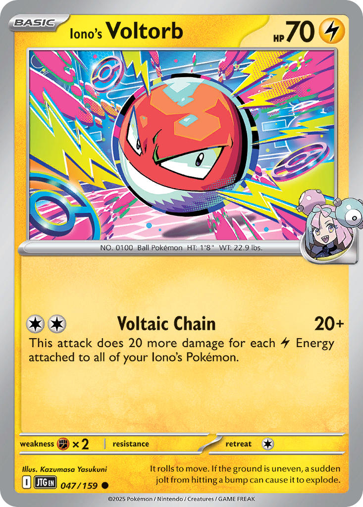 Iono's Voltorb 47/159