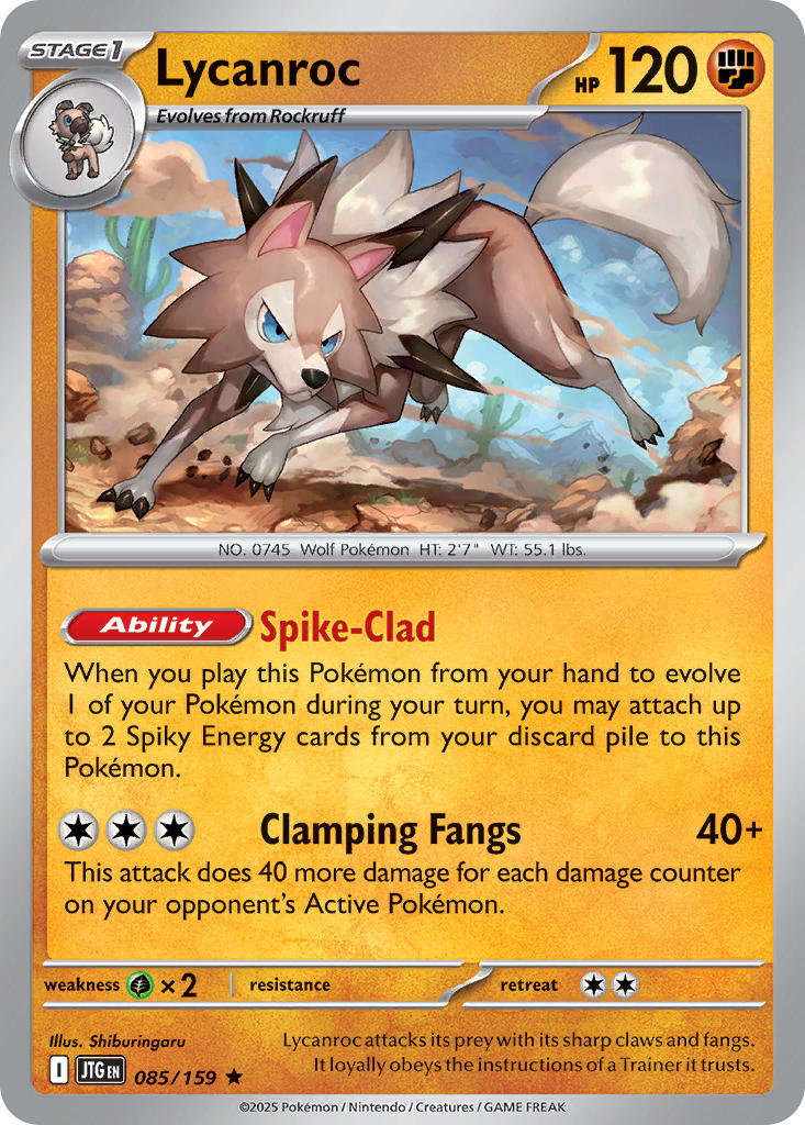 Lycanroc 85/159