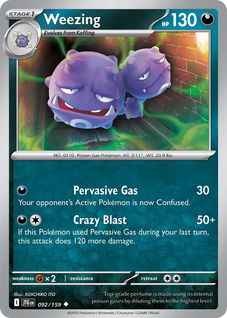 Weezing 92/159