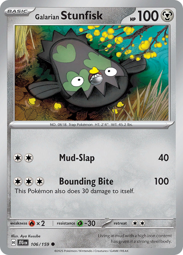 Galarian Stunfisk 106/159