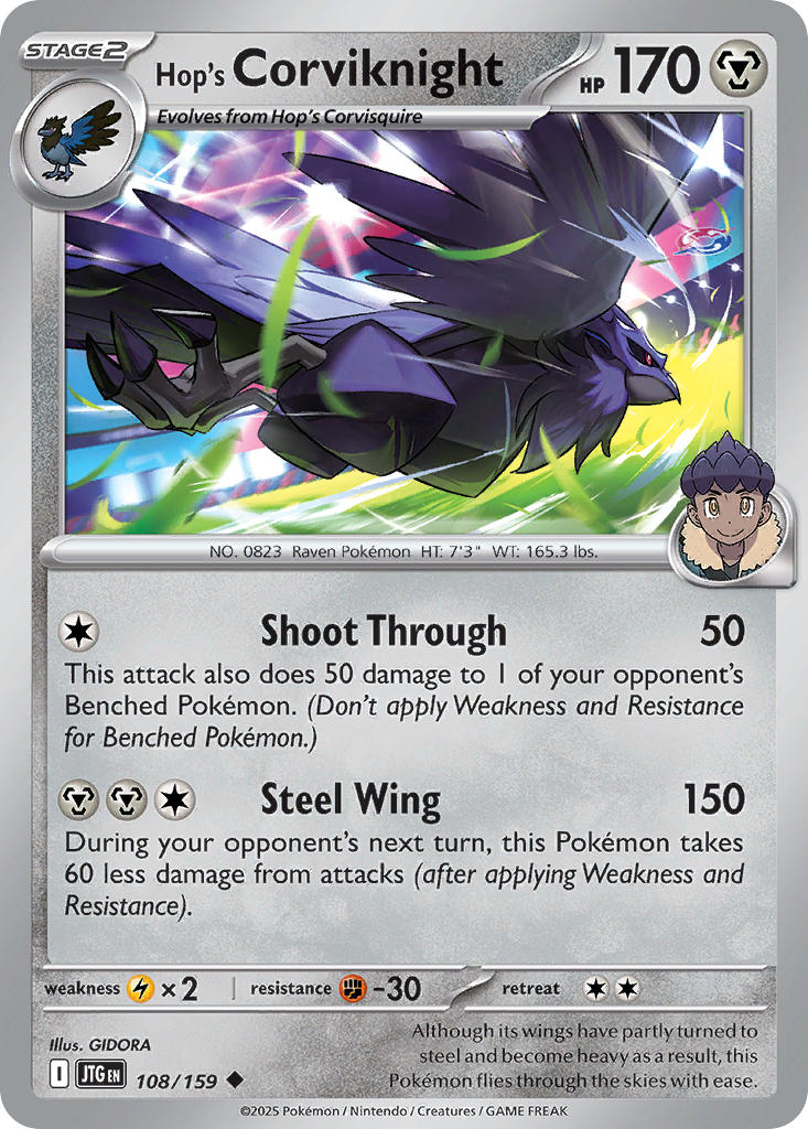 Hop's Corviknight 108/159
