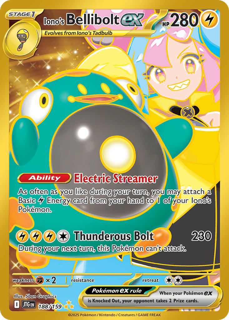 Iono's Belliboltex Lightning 188/159