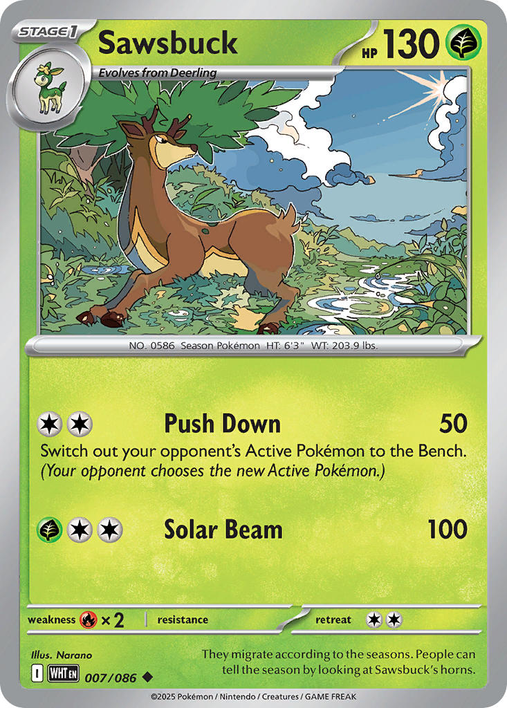 Sawsbuck 7/86