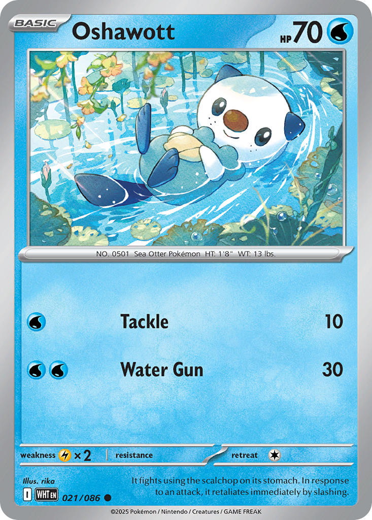 Oshawott 21/86 Masterball