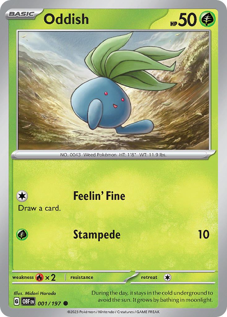 Oddish 001/197