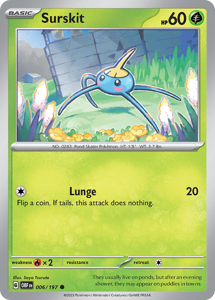 Surskit 006/197 Reverse holo