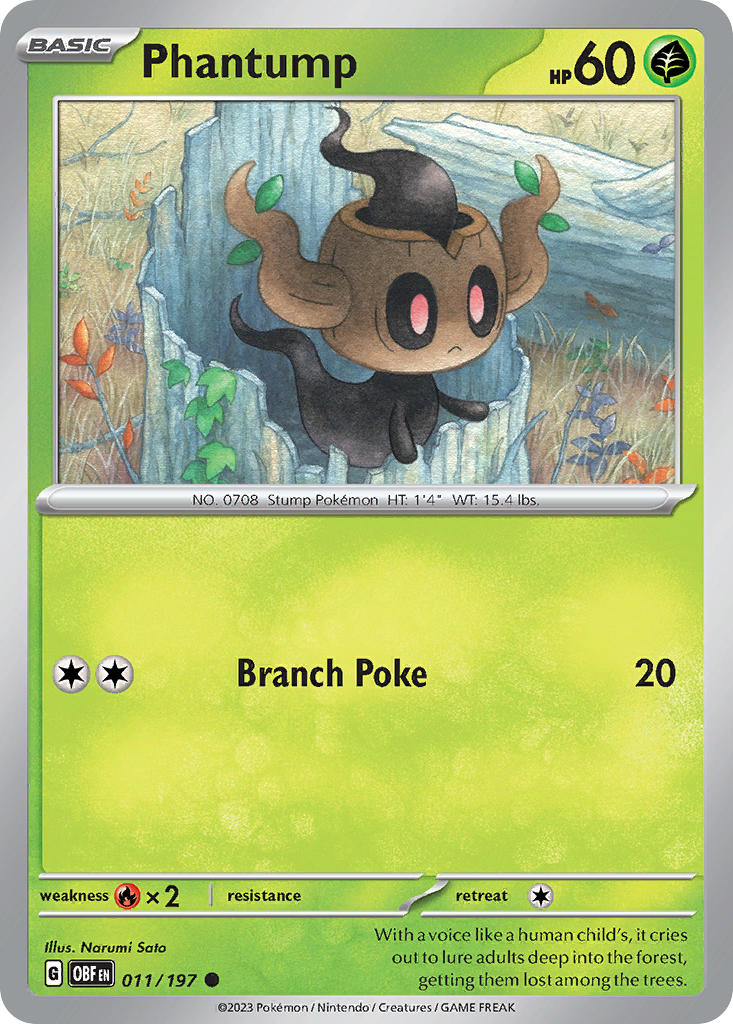 Phantump 011/197 Reverse holo