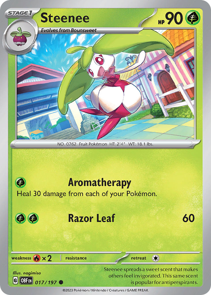 Steenee 017/197 Reverse holo