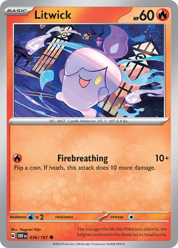 Litwick 036/197 Reverse holo