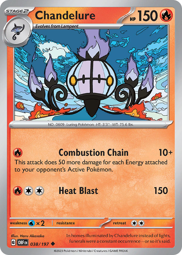 Chandelure 038/197