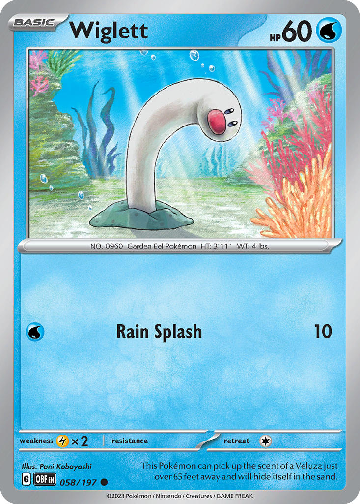Wiglett 058/197 Reverse holo