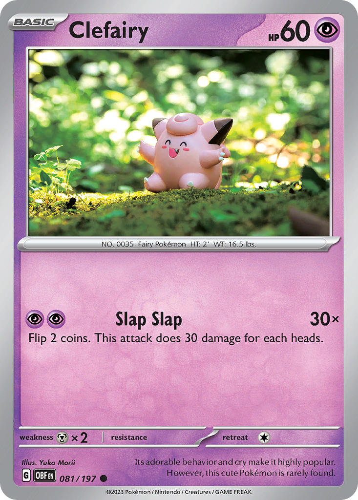 Clefairy 081/197 Reverse holo