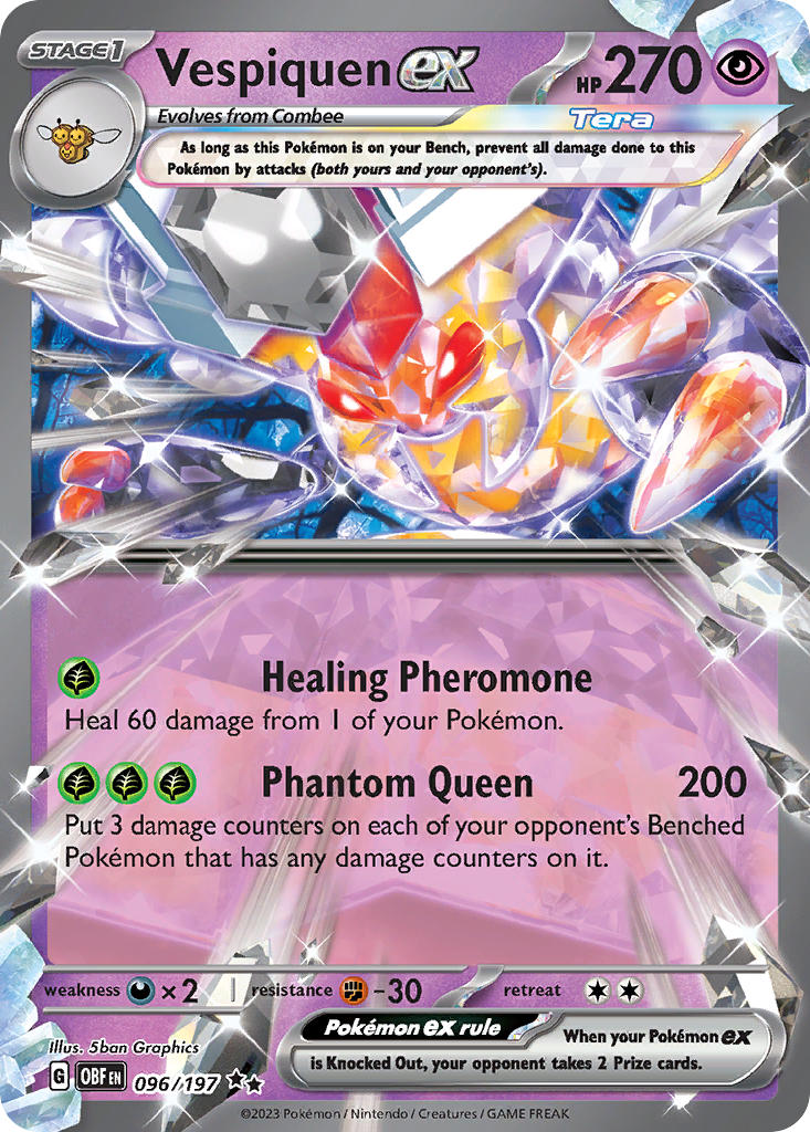 Vespiquenex 096/197 Reverse holo