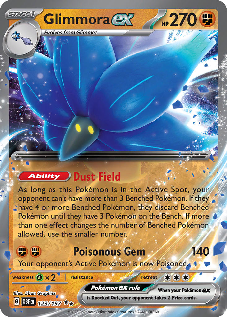 Glimmoraex 123/197 Reverse holo