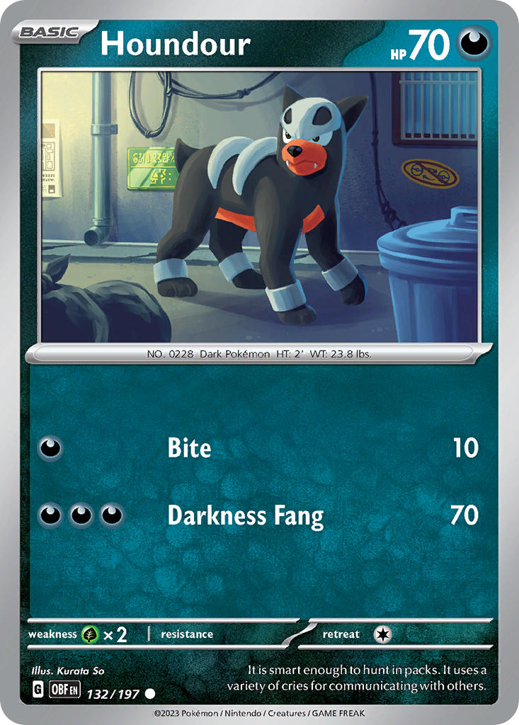 Houndour 132/197