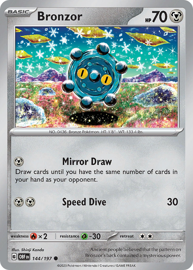 Bronzor 144/197 Reverse holo