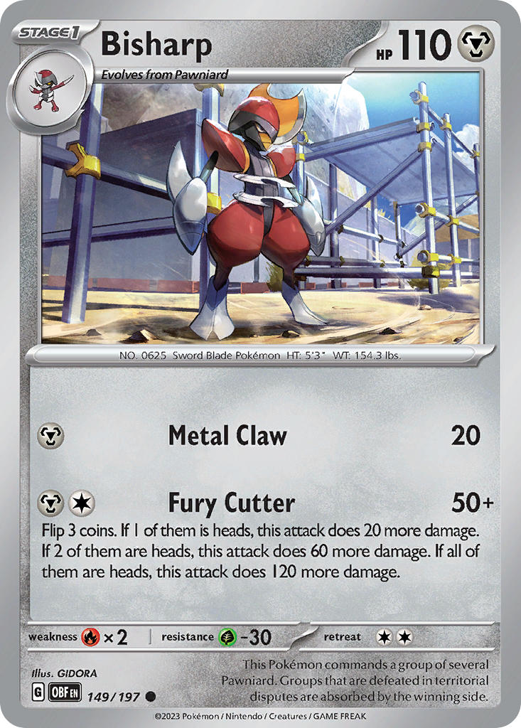 Bisharp 149/197 Reverse holo
