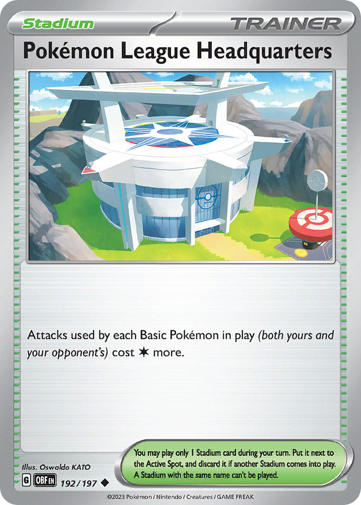 Pokémon League Headquarters 192/197