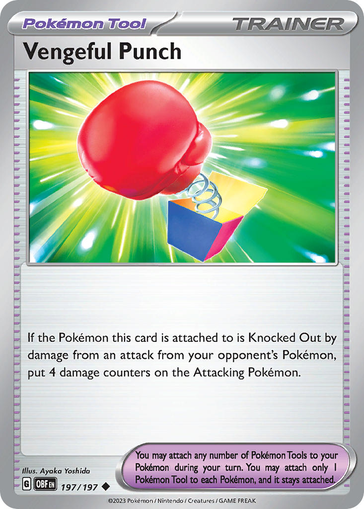 Vengeful Punch 197/197 Reverse holo