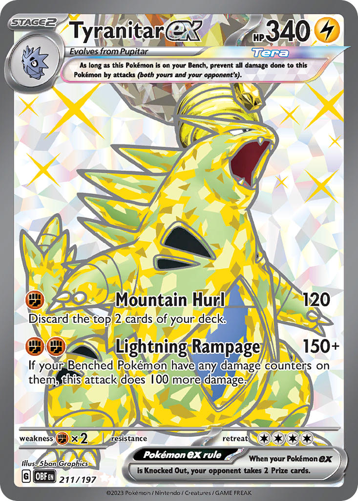 Tyranitarex 211/197