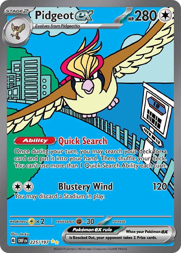 Pidgeotex 225/197