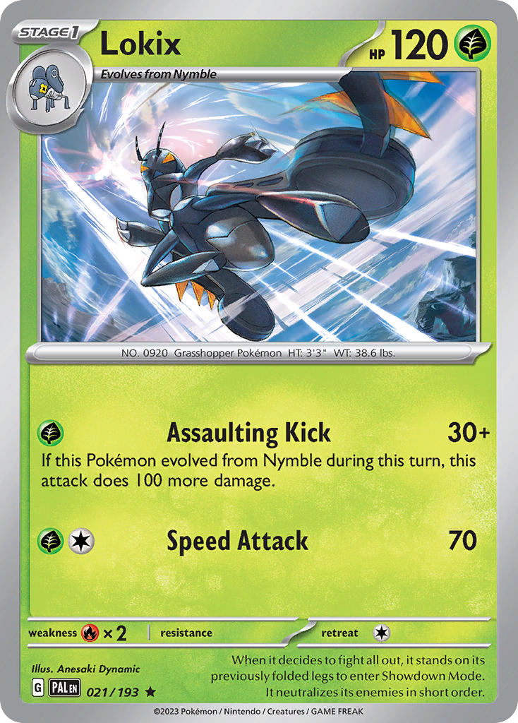 Lokix 21/193 Reverse holo